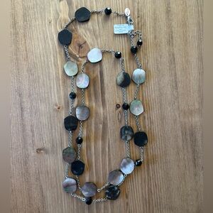 Lia Sophia Abalone Shell Necklace